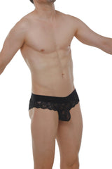 Brief Miers Lace Black