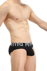 PetitQ Brief Protruder Detachable Bee Black