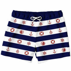 Maris Equi Nautische Herren-Badeshorts