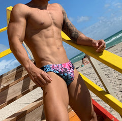 Maris Equi Florale Herren-Badehose