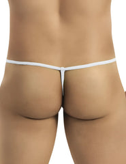 White CandyMan 9586 thong with seamless design and smooth fabric for comfortable everyday wear