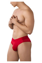 Candyman 99641 shorty briefs red athletic brief with smooth form-fitting design for comfortable wear