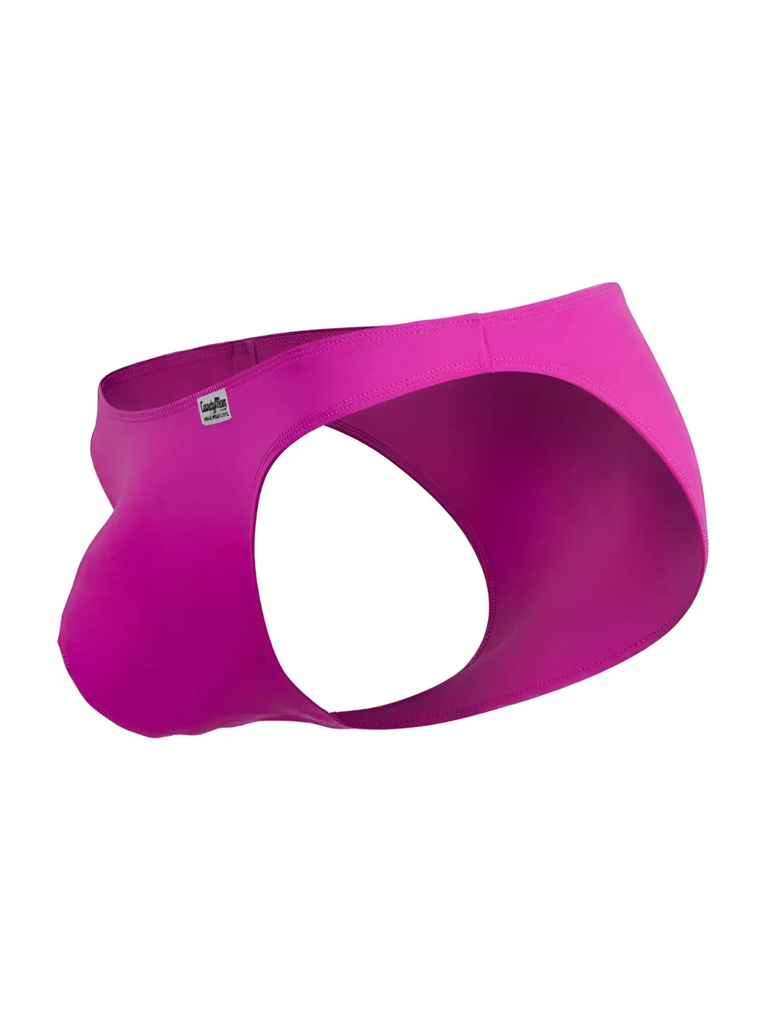 CandyMan 99928 bikini men’s briefs in vibrant magenta with form-fitting modern design and subtle stitching details