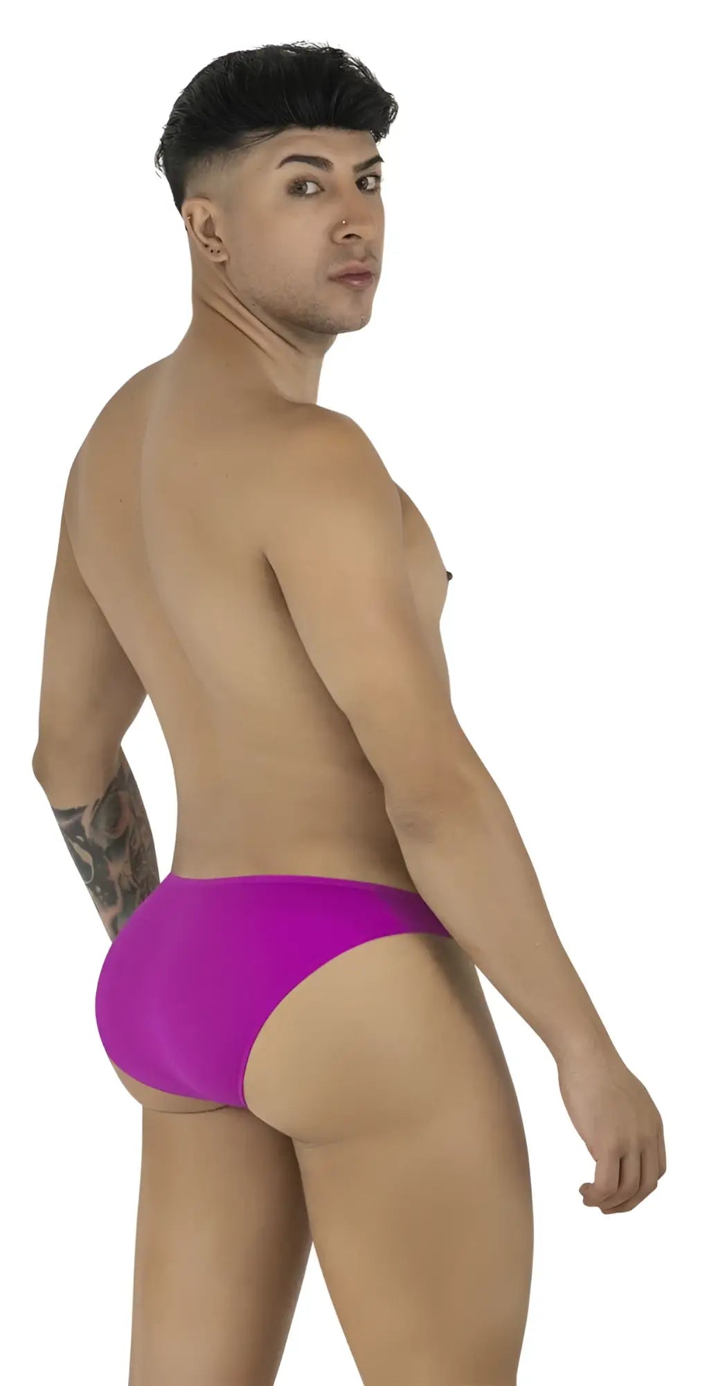 Vibrant magenta form-fitting swim trunks candyMan 99928 bikini color magenta perfect for swimming and beachwear