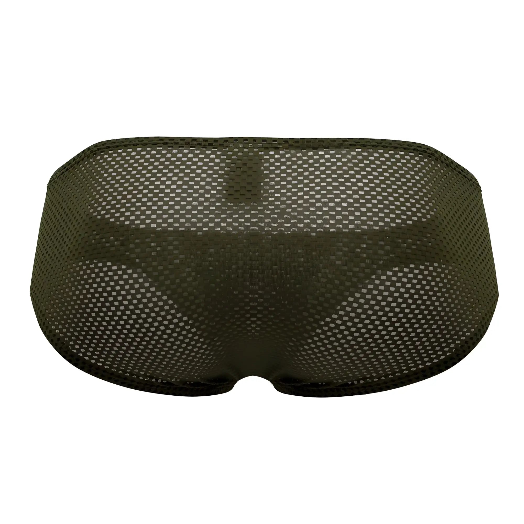 Olive green mesh briefs clever 0535-1 kroma bikini showcasing breathable mesh material and stylish design