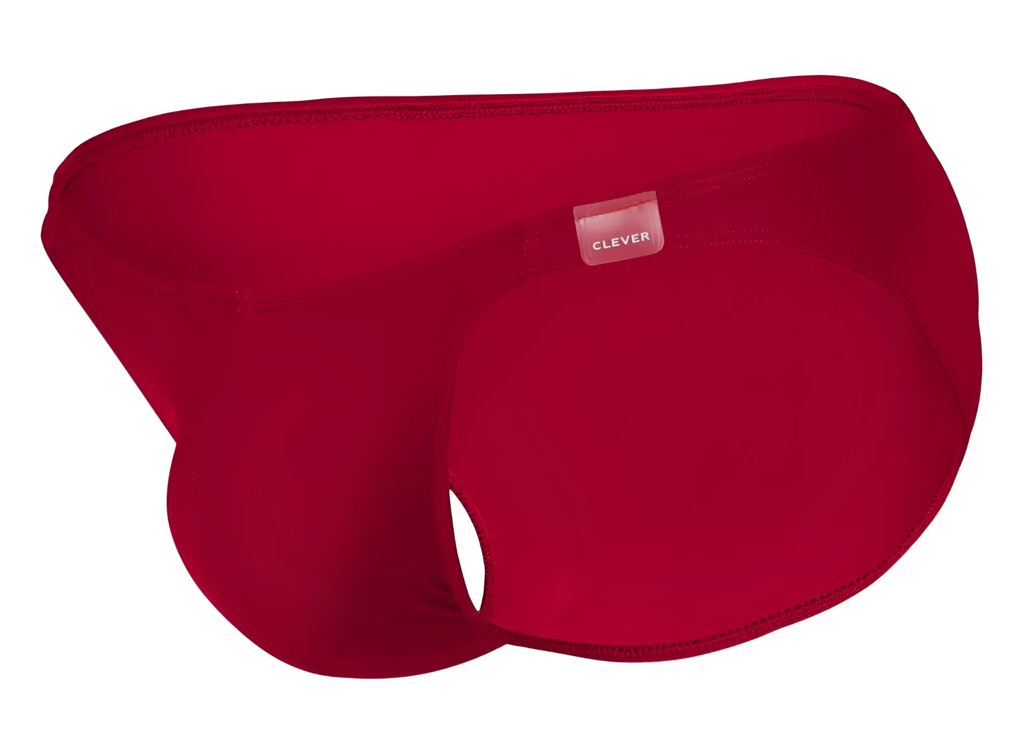 Red clever 1608 beatnik bikini briefs made of smooth stretchy fabric with a snug fit and contoured design