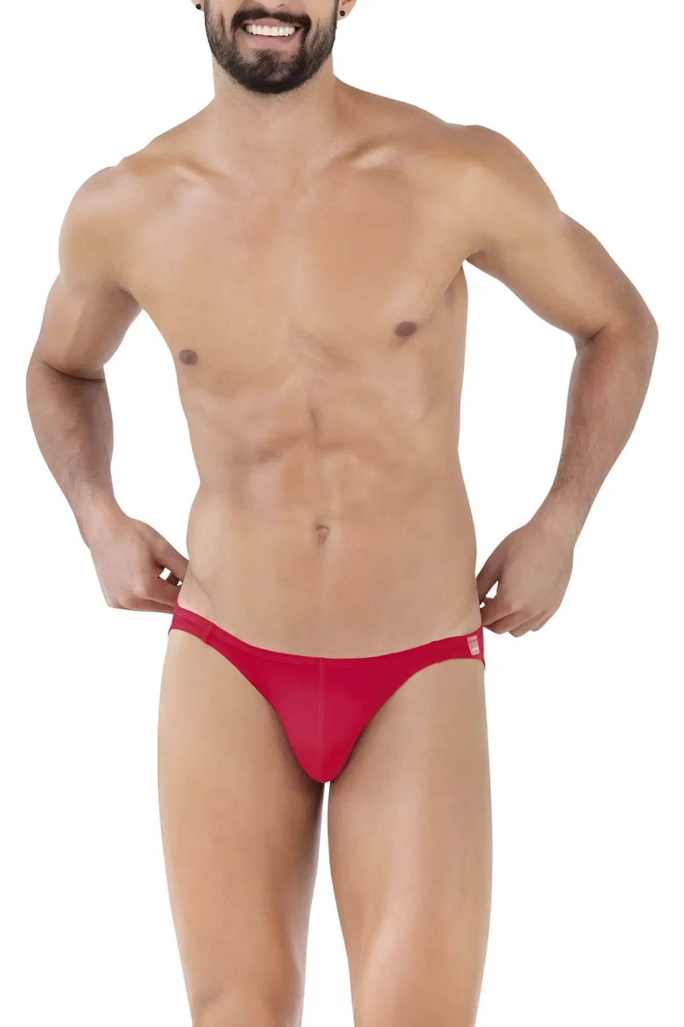 Red men’s briefs clever 1608 beatnik bikini in smooth, form-fitting fabric for comfortable everyday wear
