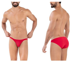 Red men’s briefs clever 1608 beatnik bikini color red with snug fit and smooth fabric for comfortable wear
