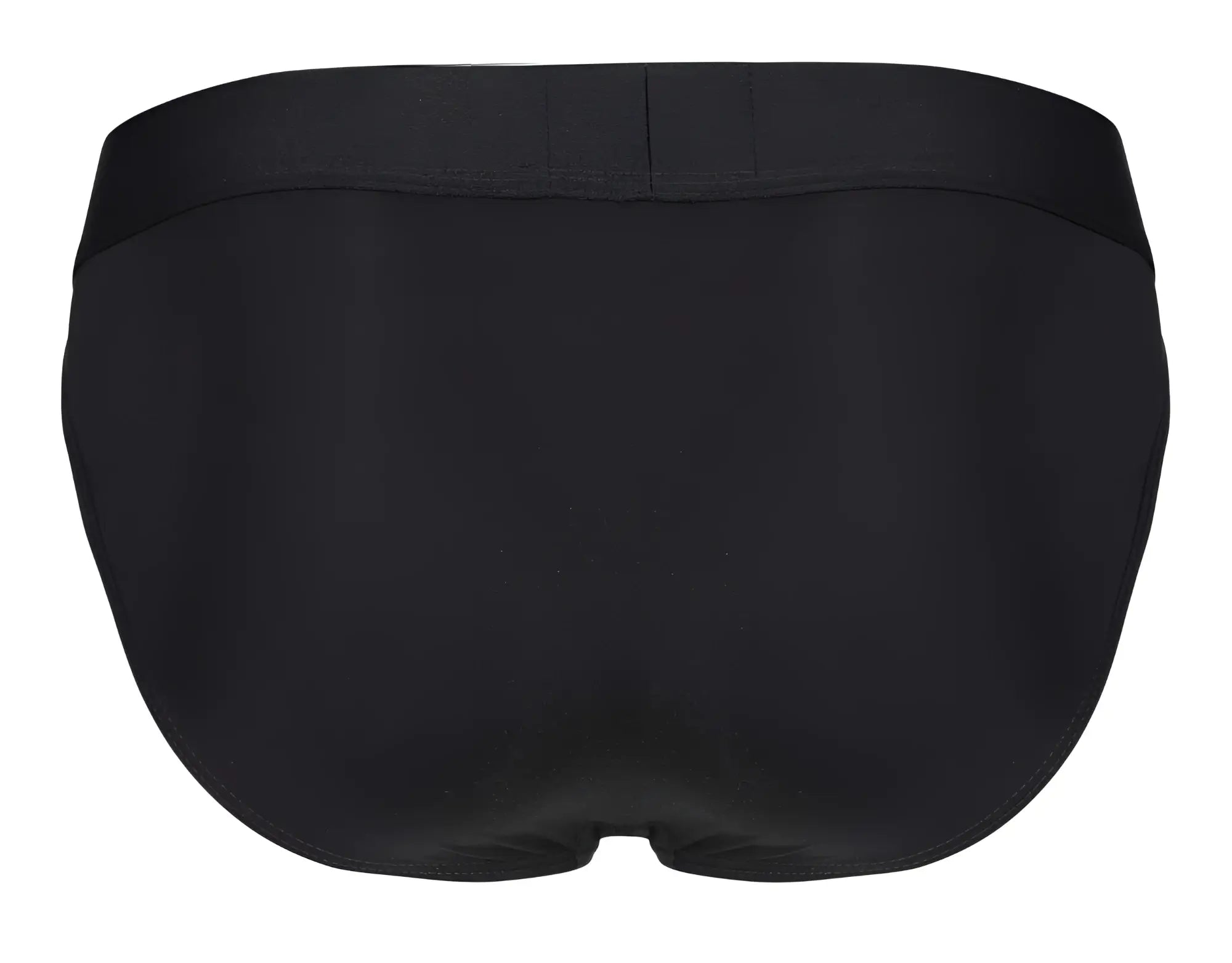 Black briefs clever 1627 deseo bikini with smooth seamless fabric and elastic waistband in color black