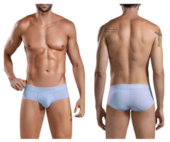 Light blue cotton Clever 1683 Imagination briefs with a subtle Clever logo on the waistband