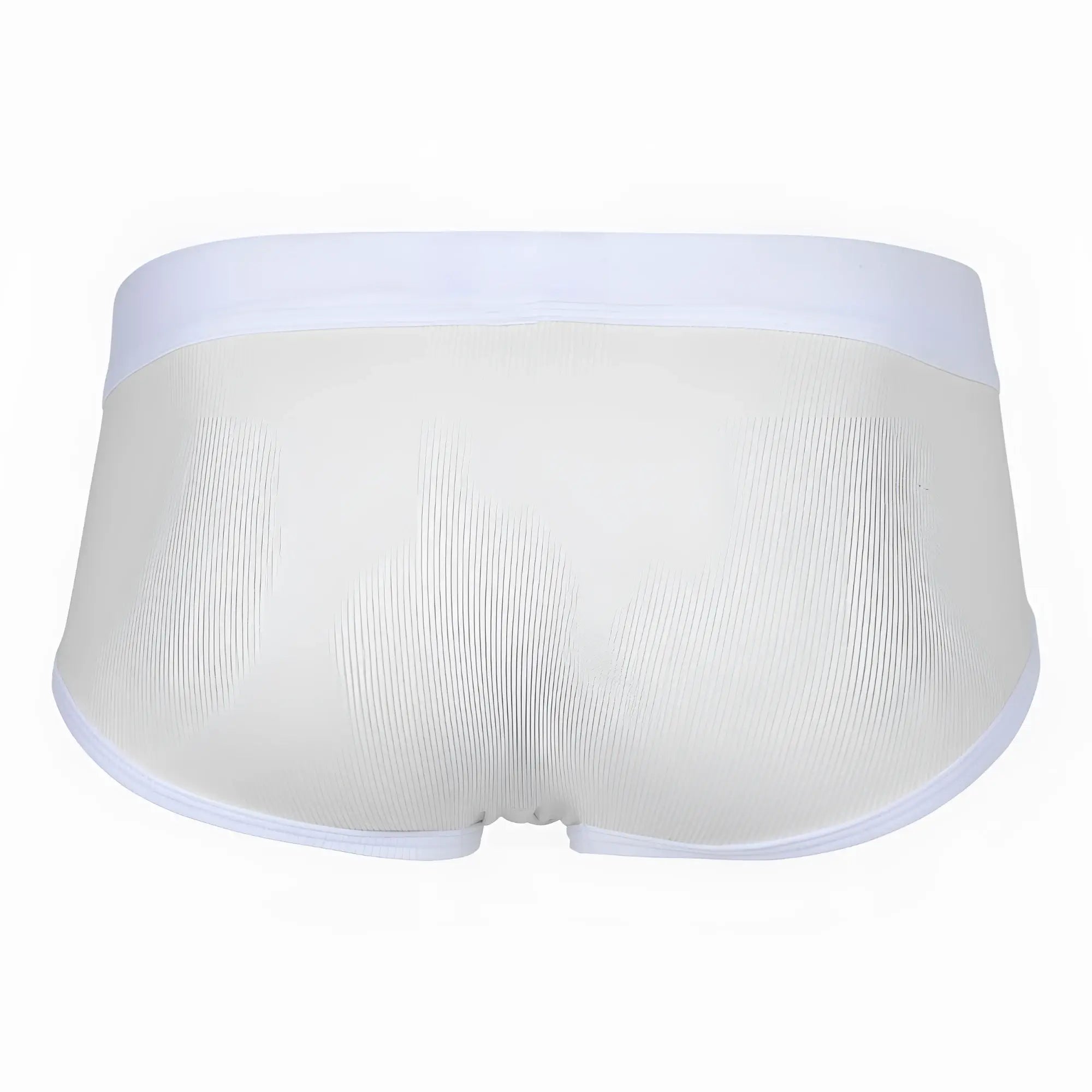 Beige clever 1733 colors briefs made of white cotton with seamless stitching and a clean minimalist design