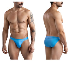 Bright blue clever 1749 eco bikini briefs with smooth stretchy fabric and contoured design for comfortable fit
