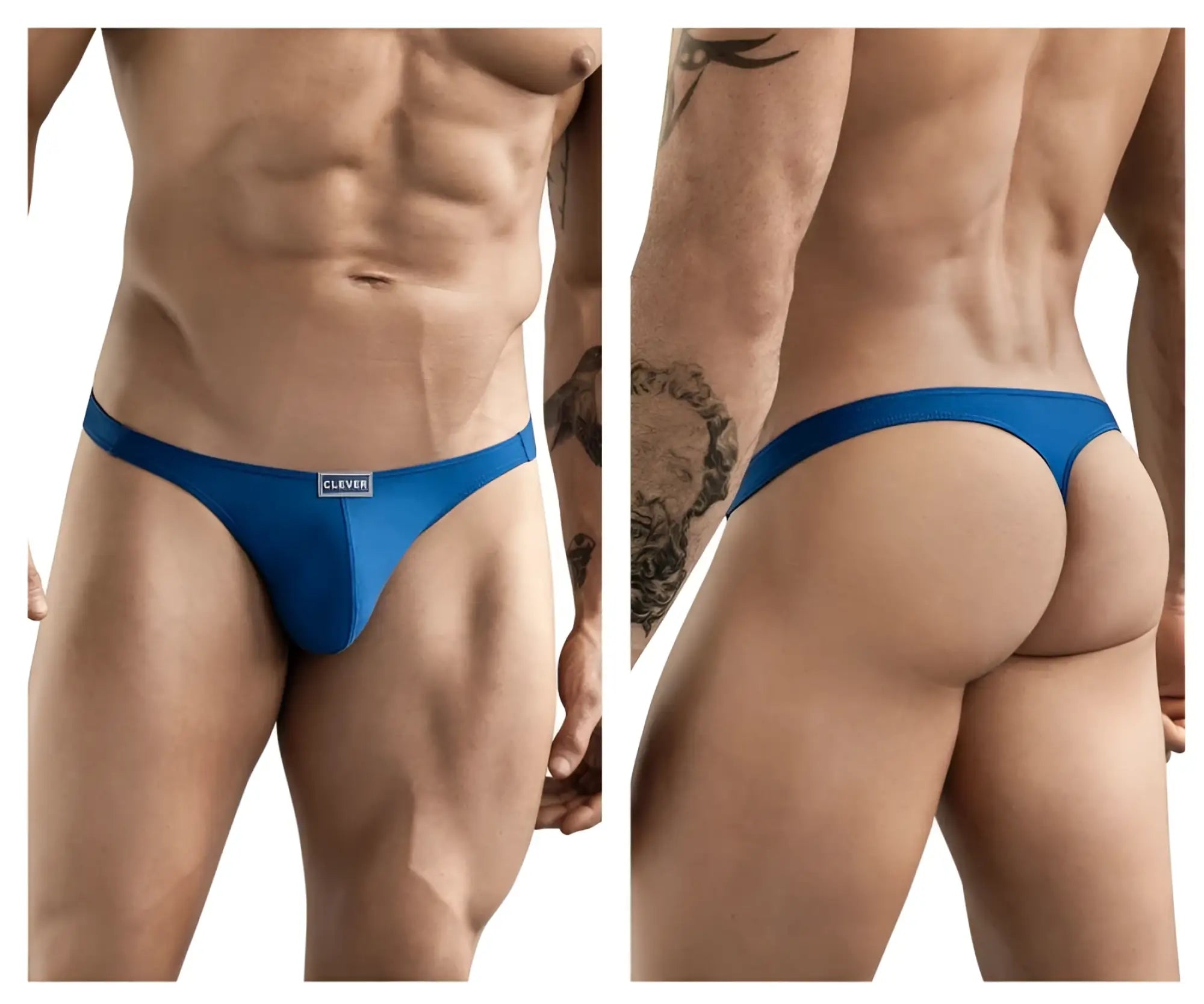 Blue clever 1773 cactus thong with a smooth form-fitting design perfect for comfortable everyday wear