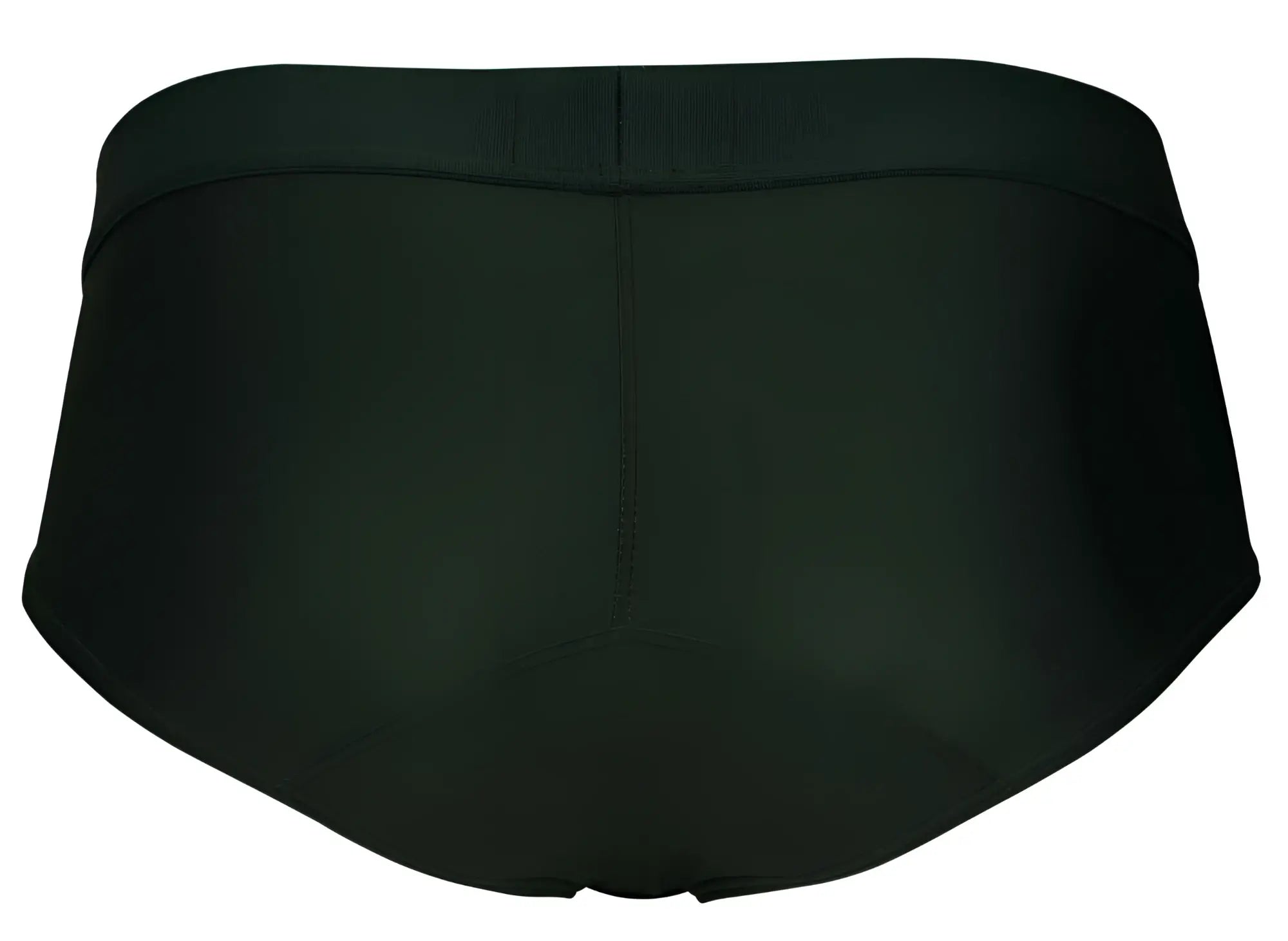 Dark green clever 1776 venecia briefs with smooth seamless fabric and contoured waistband for comfortable fit