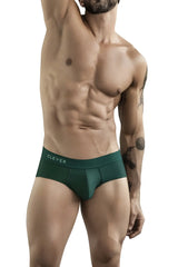Dark green clever 1776 venecia briefs with a smooth form fitting design ideal for comfortable everyday wear
