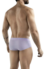 Lavender-colored clever 1776 venecia briefs in lilac with smooth, form-fitting fabric and minimalist design for men