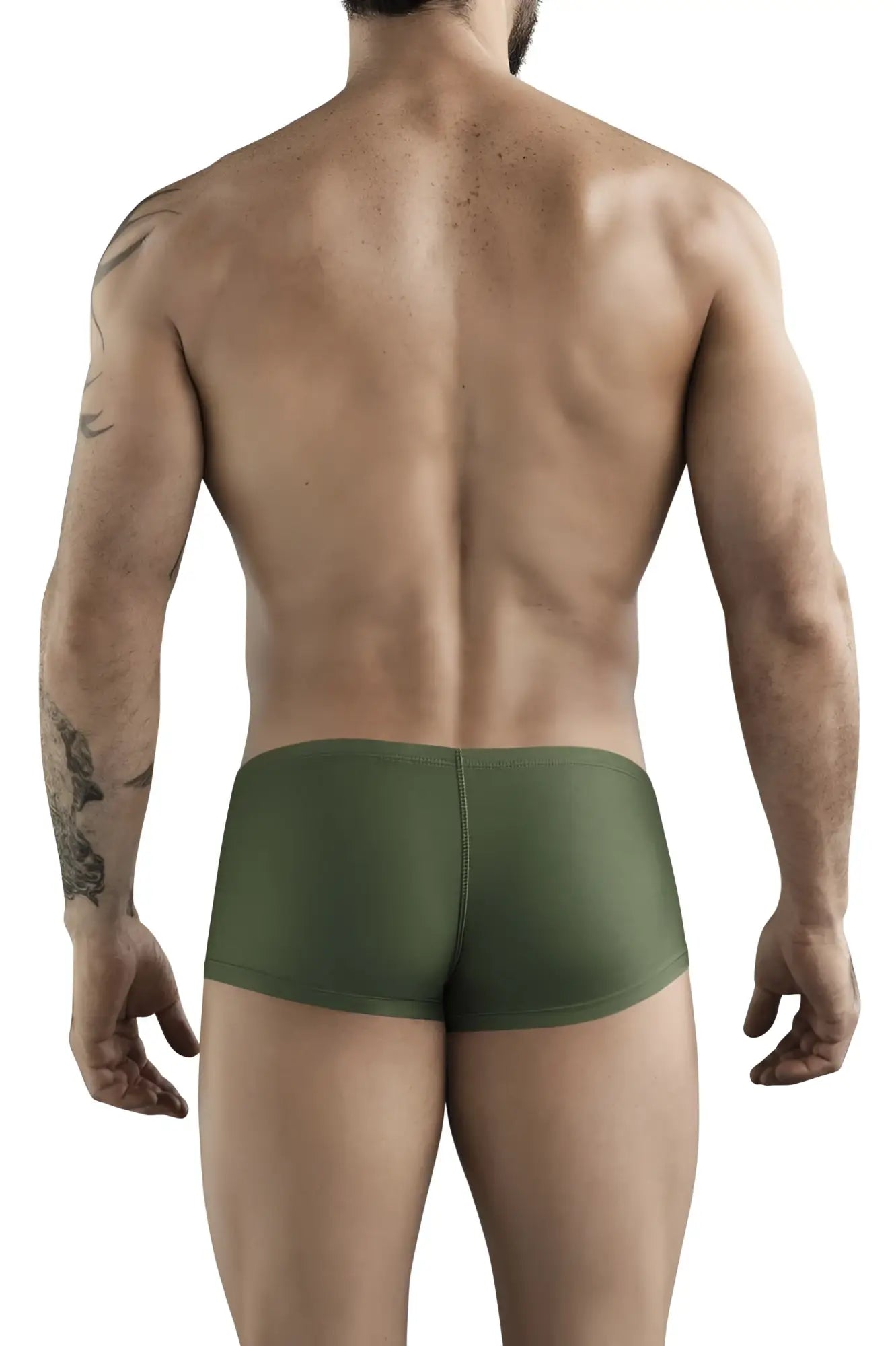 Olive green clever 1780 maya trunks briefs made from soft breathable fabric for comfortable everyday wear