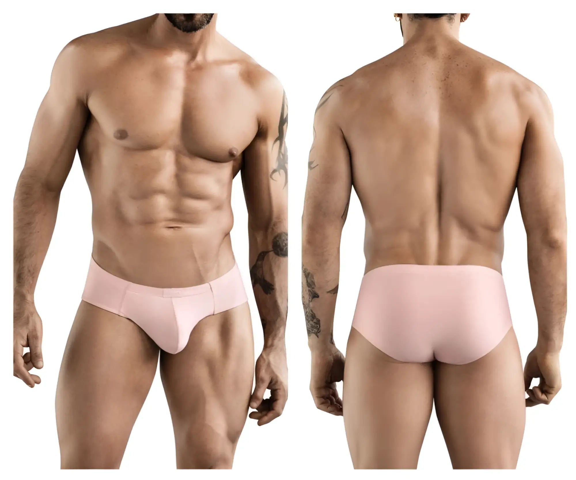 A pair of clever 1781 maya briefs in blush pink with a soft seamless design for comfortable everyday wear