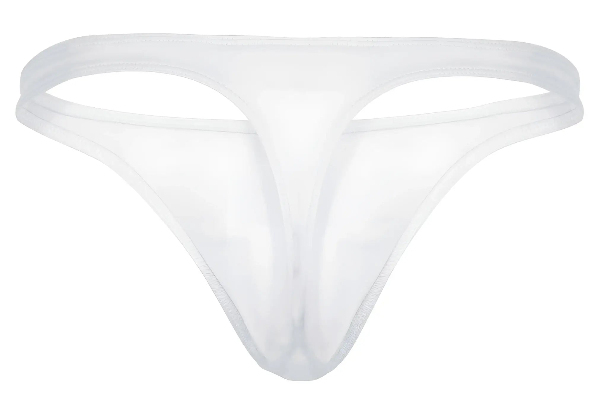 Transparent white mesh thong from clever 1830 desirable thongs offering breathable and stylish lingerie in white
