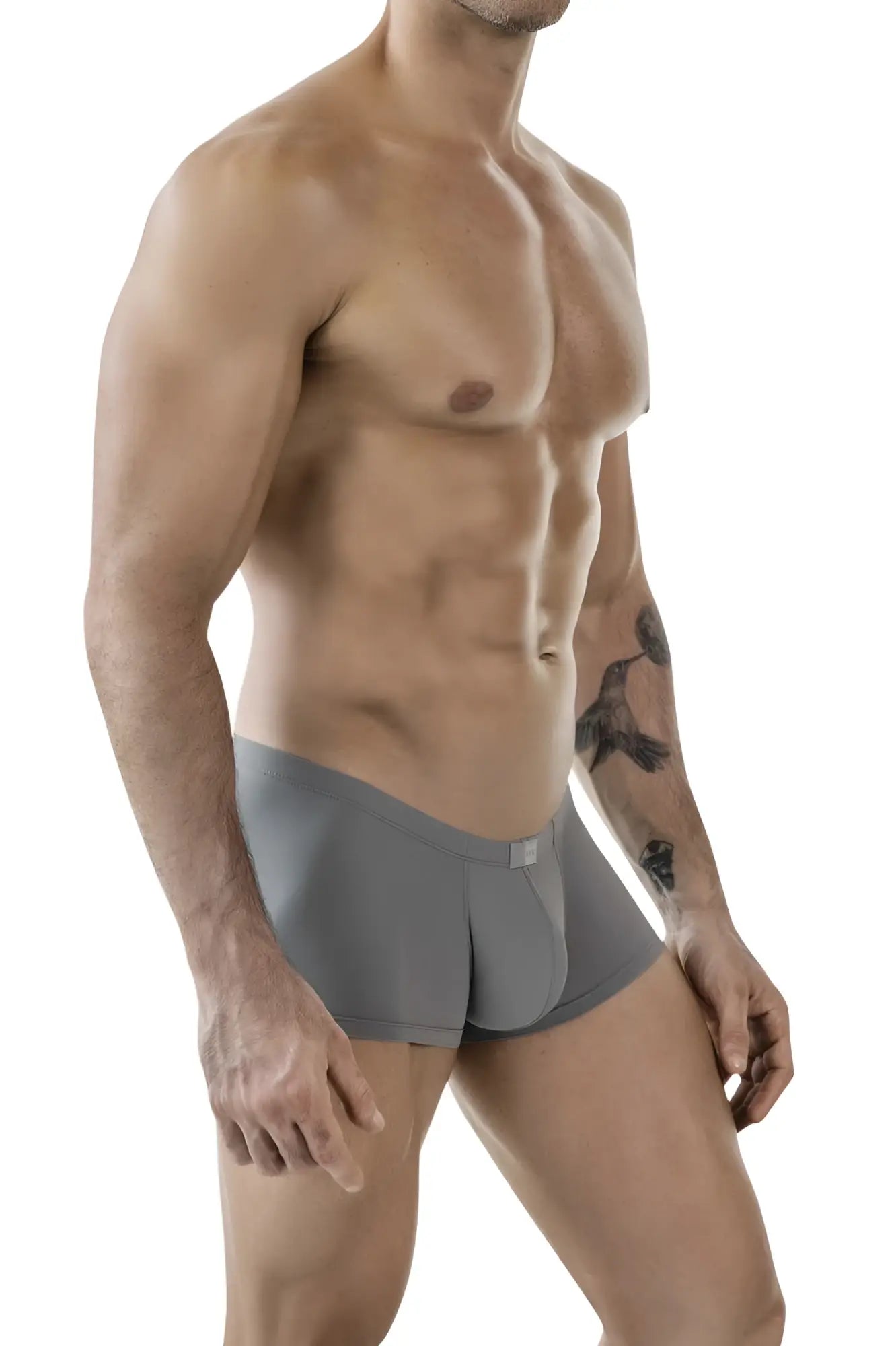 Gray clever 1842 buenavista trunks boxer briefs with a sleek modern design and subtle waistband brand tag