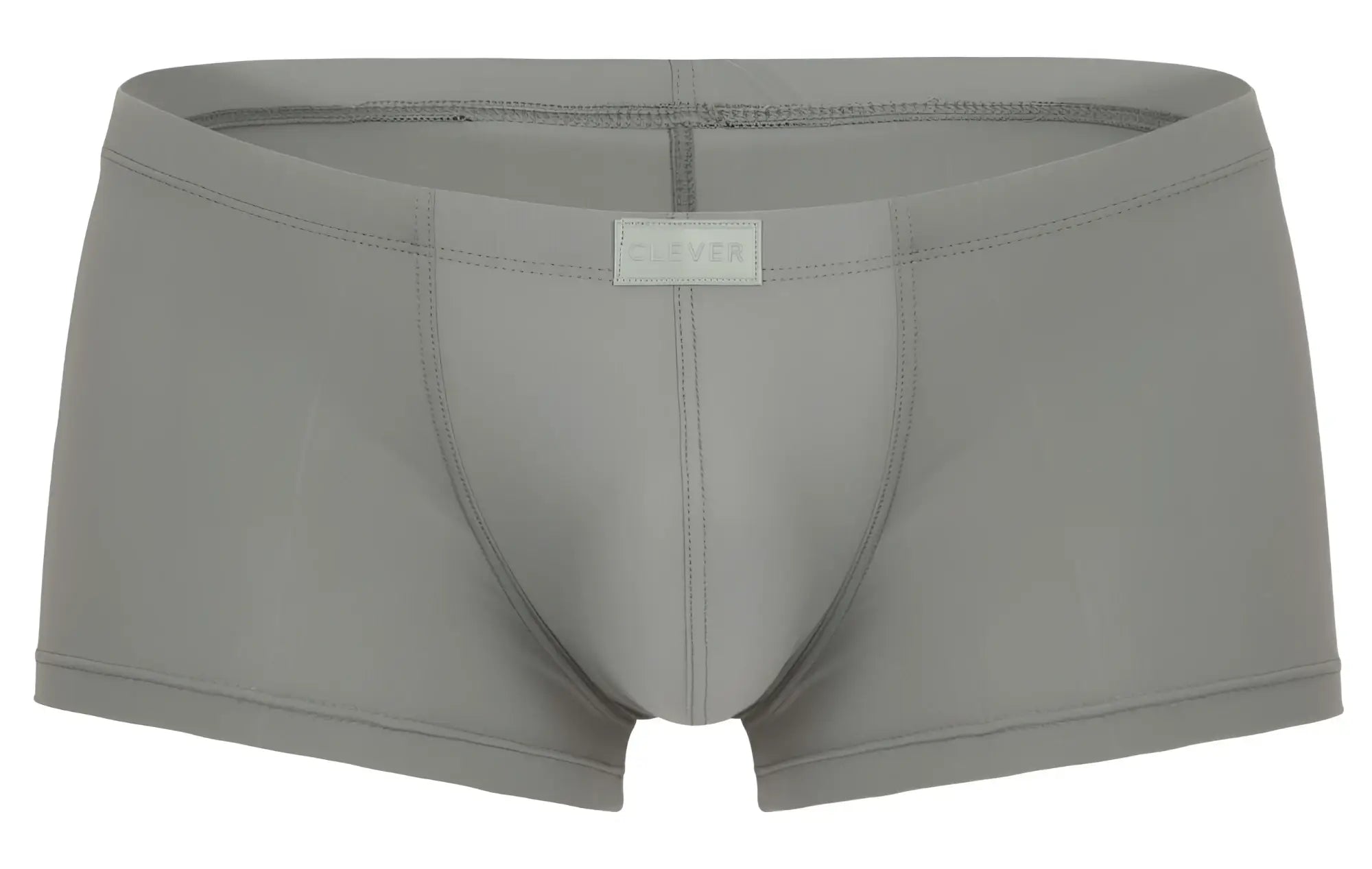 Clever 1842 buenavista trunks gray men’s briefs with smooth form-fitting design and subtle stitching details