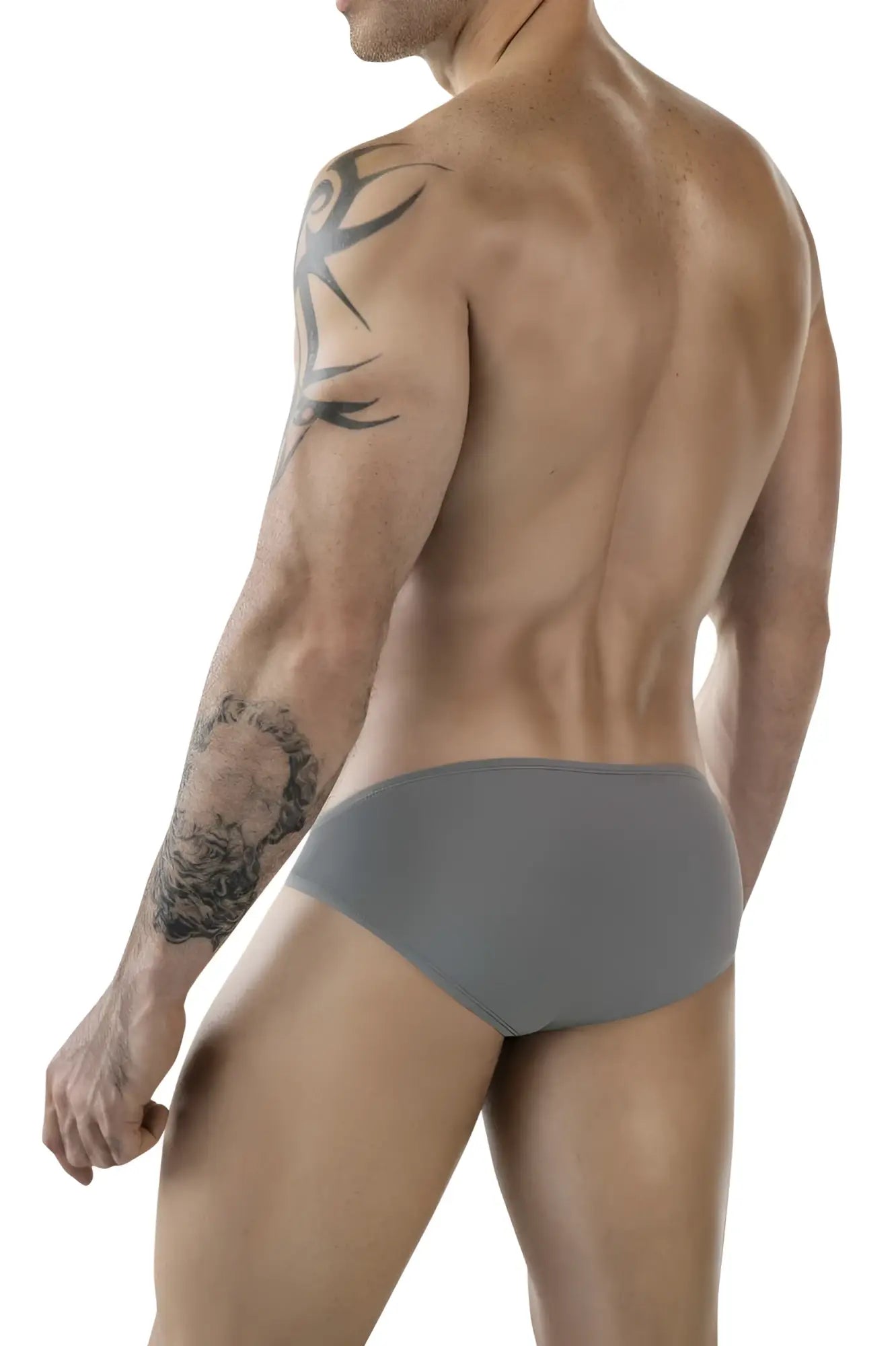 Clever 1843 buenavista bikini gray briefs with smooth form-fitting design in soft breathable fabric