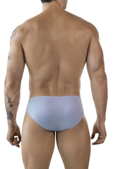 Light blue ribbed briefs clever 1845 aura bikini for comfortable everyday wear with a soft textured fabric