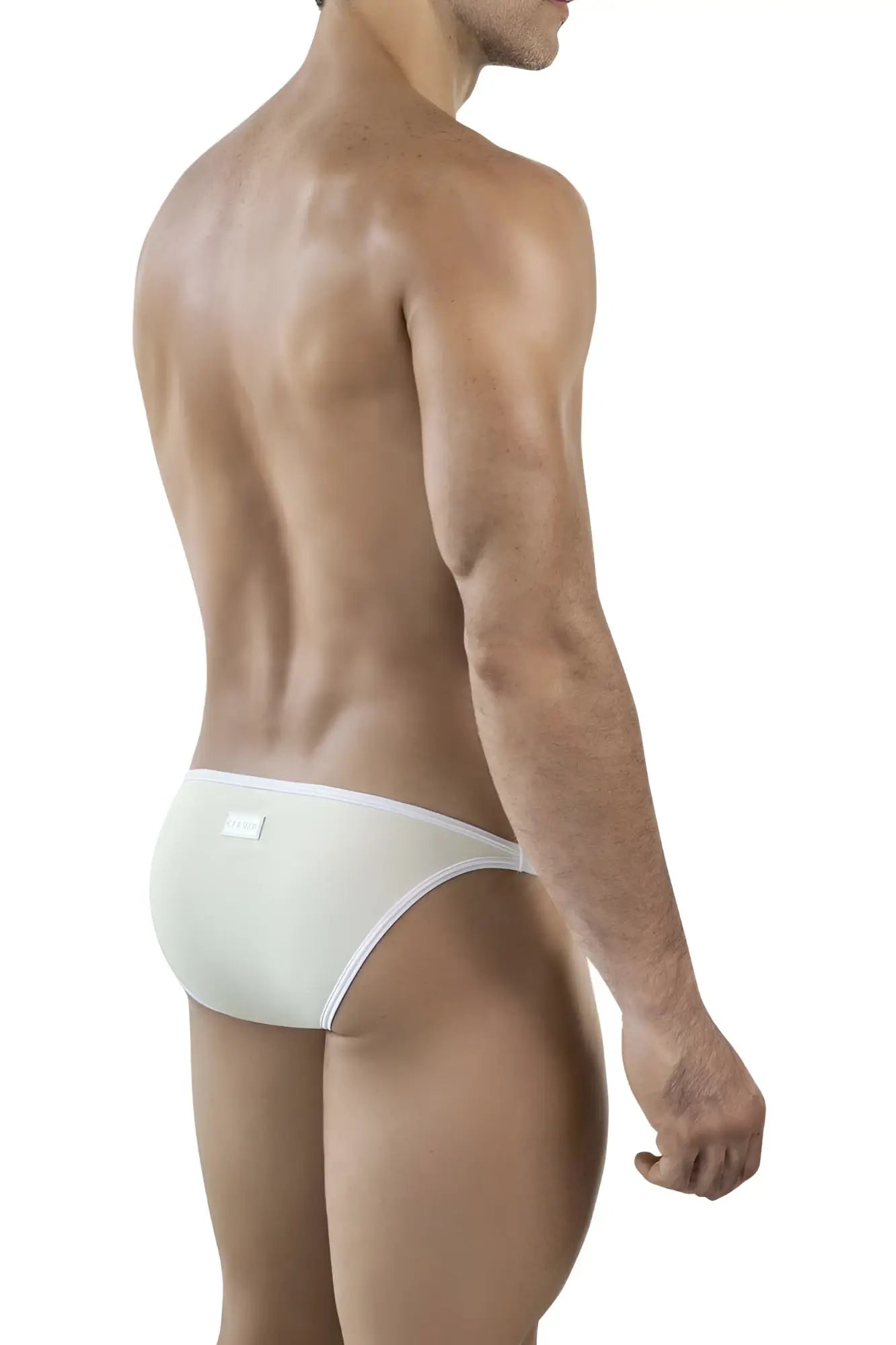 Beige clever 1848 relax bikini briefs with a sleek minimalist design and subtle elastic waistband