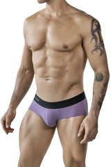 Purple clever 1862 oneal briefs with black ever waistband in lilac color for comfortable everyday wear