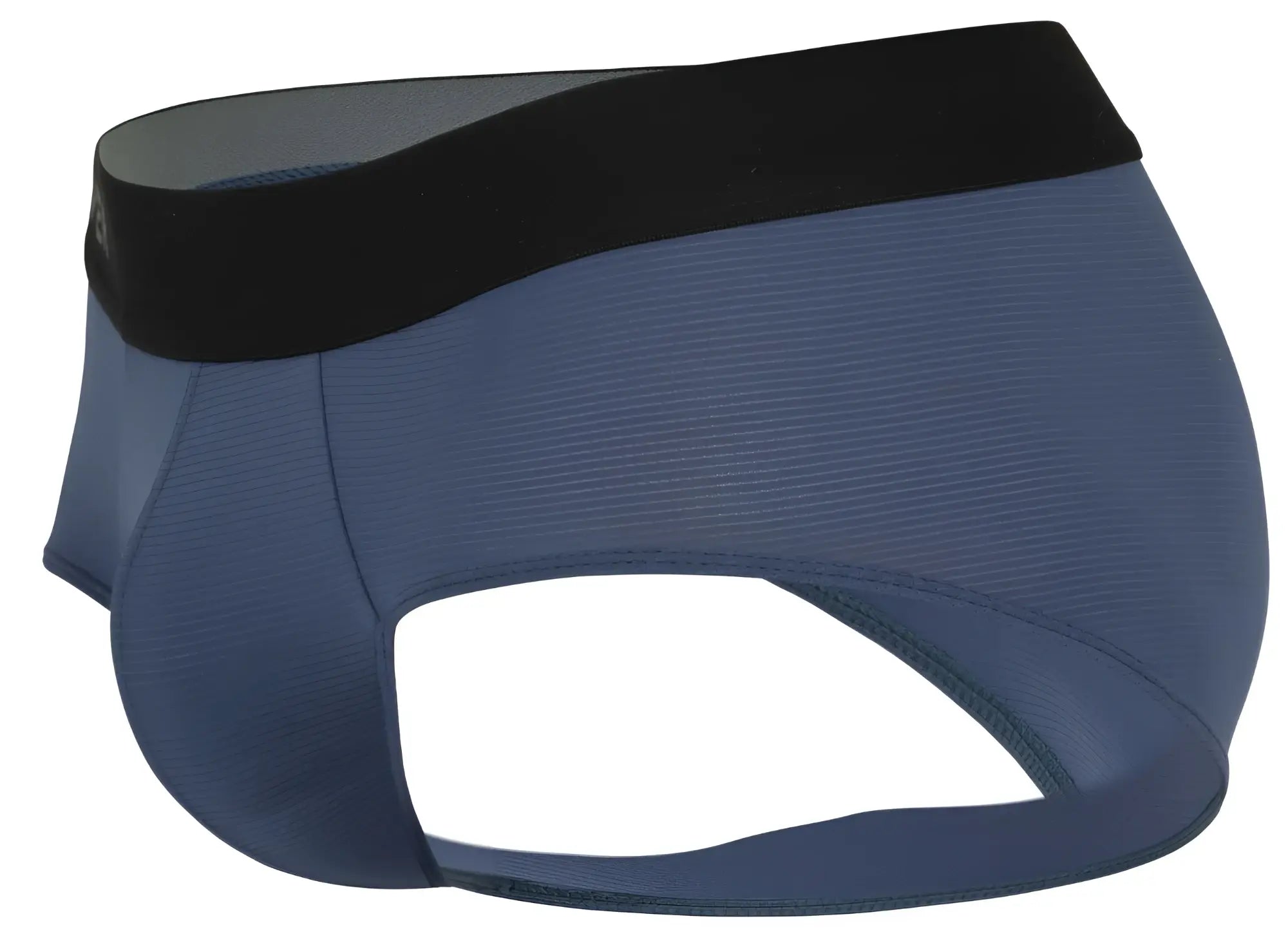 Navy blue clever 1862 oneal briefs with black elastic waistband and ribbed texture for athletic use in petrol blue color