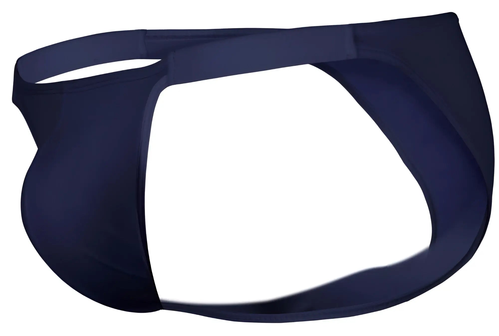 Navy blue clever 1865 oomph bikini seamless briefs with contoured design and elastic waistband