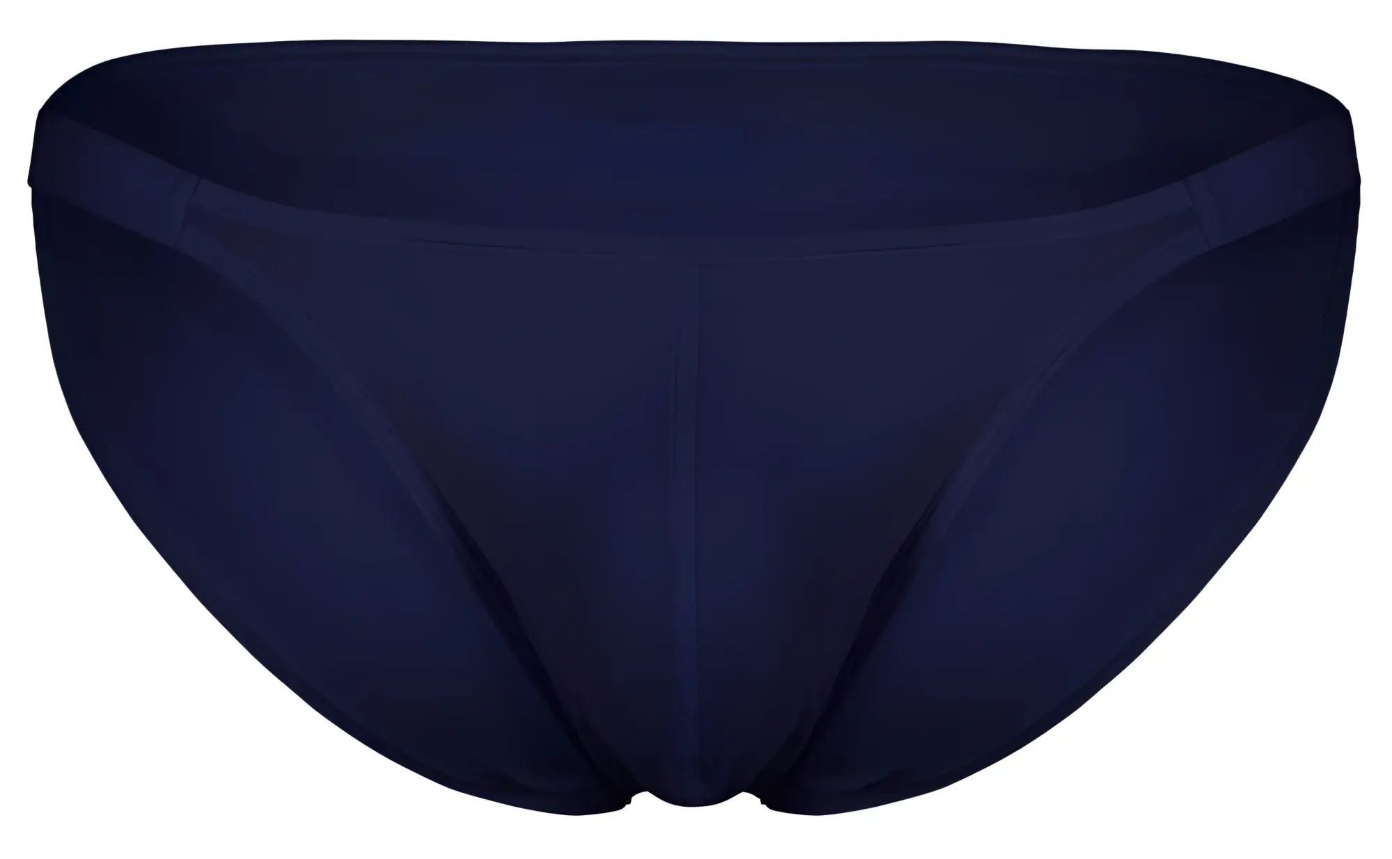 Navy blue clever 1865 oomph bikini briefs with smooth seamless fabric finish for comfortable everyday wear