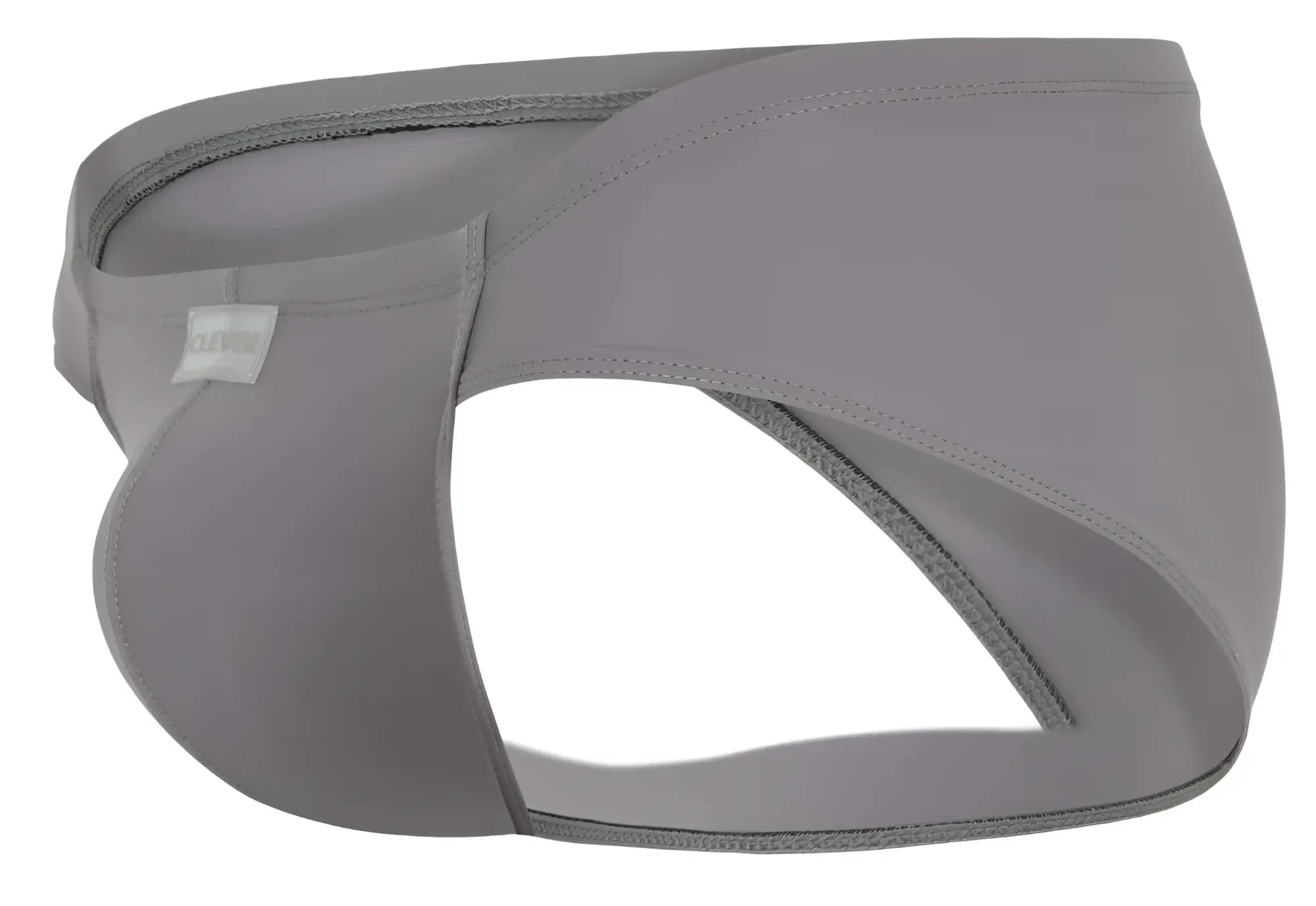 Gray clever 1870 audaz bikini briefs with modern cut and reinforced stitching for athletic use