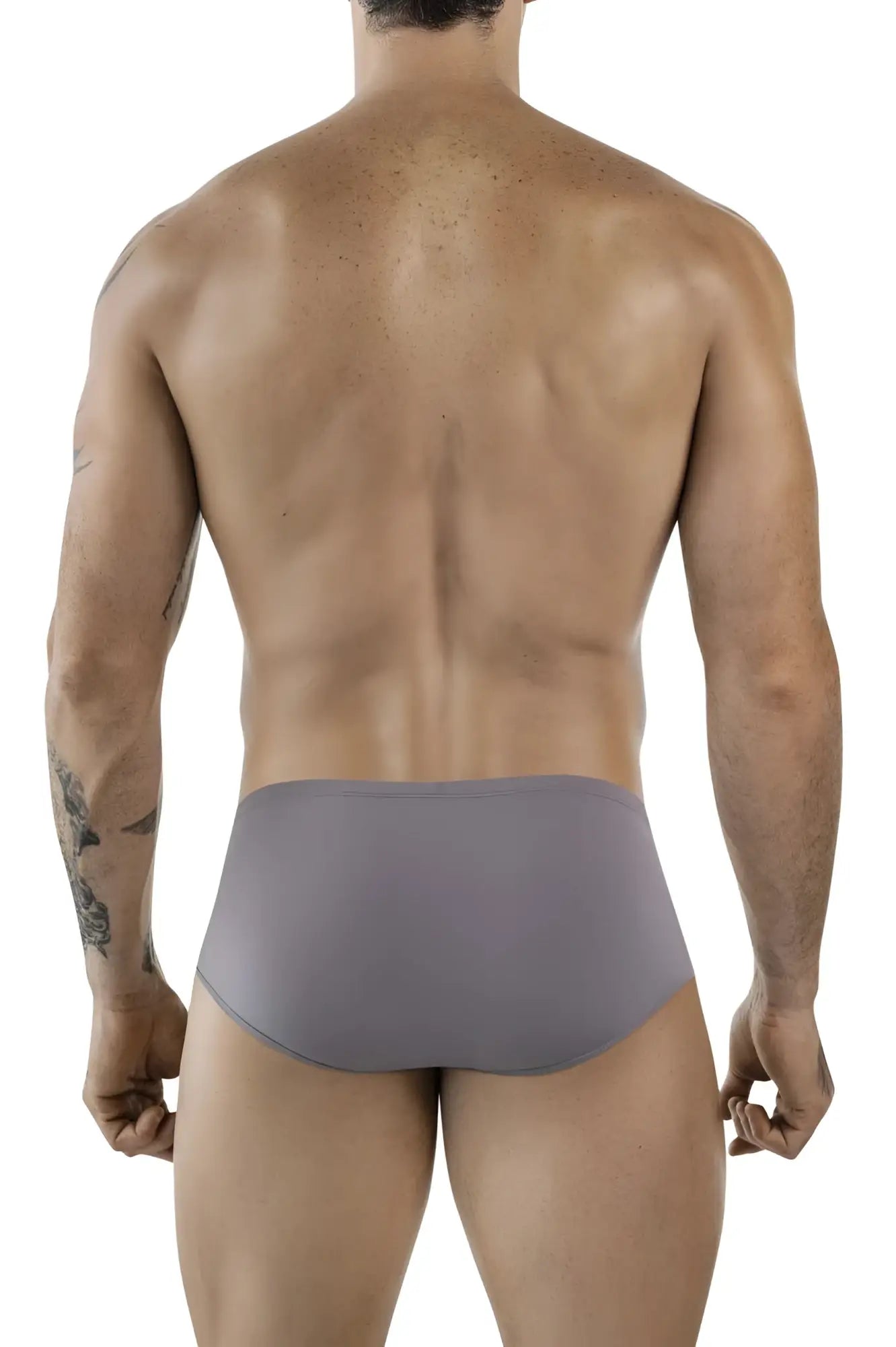 Gray clever 1870 audaz bikini briefs with smooth form-fitting design for comfortable everyday wear