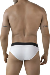 White clever 2012 origen briefs with a black waistband made from soft breathable fabric