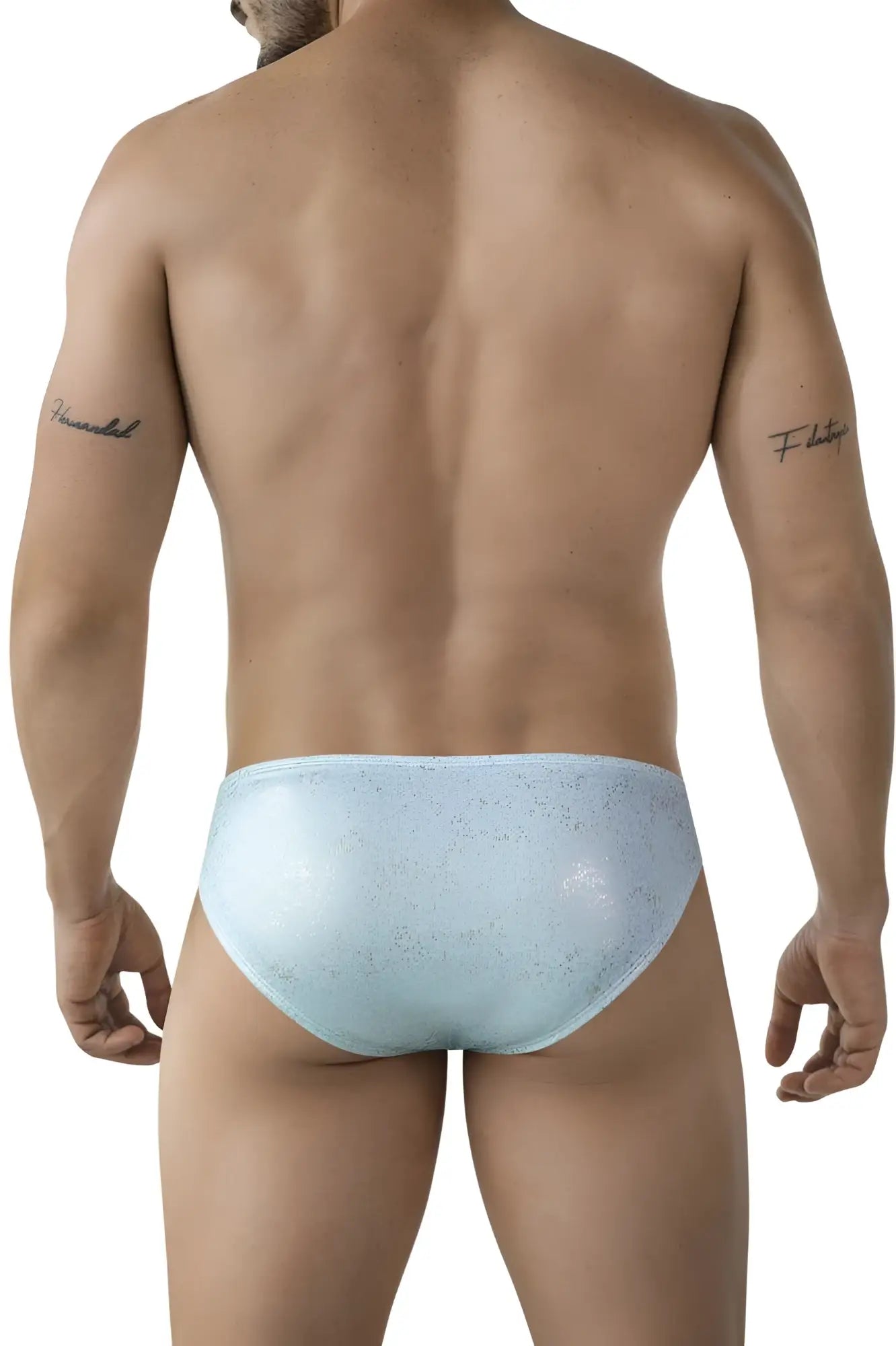 Light blue clever 2039 galaxy briefs made of lace with a subtle pattern for comfortable everyday wear