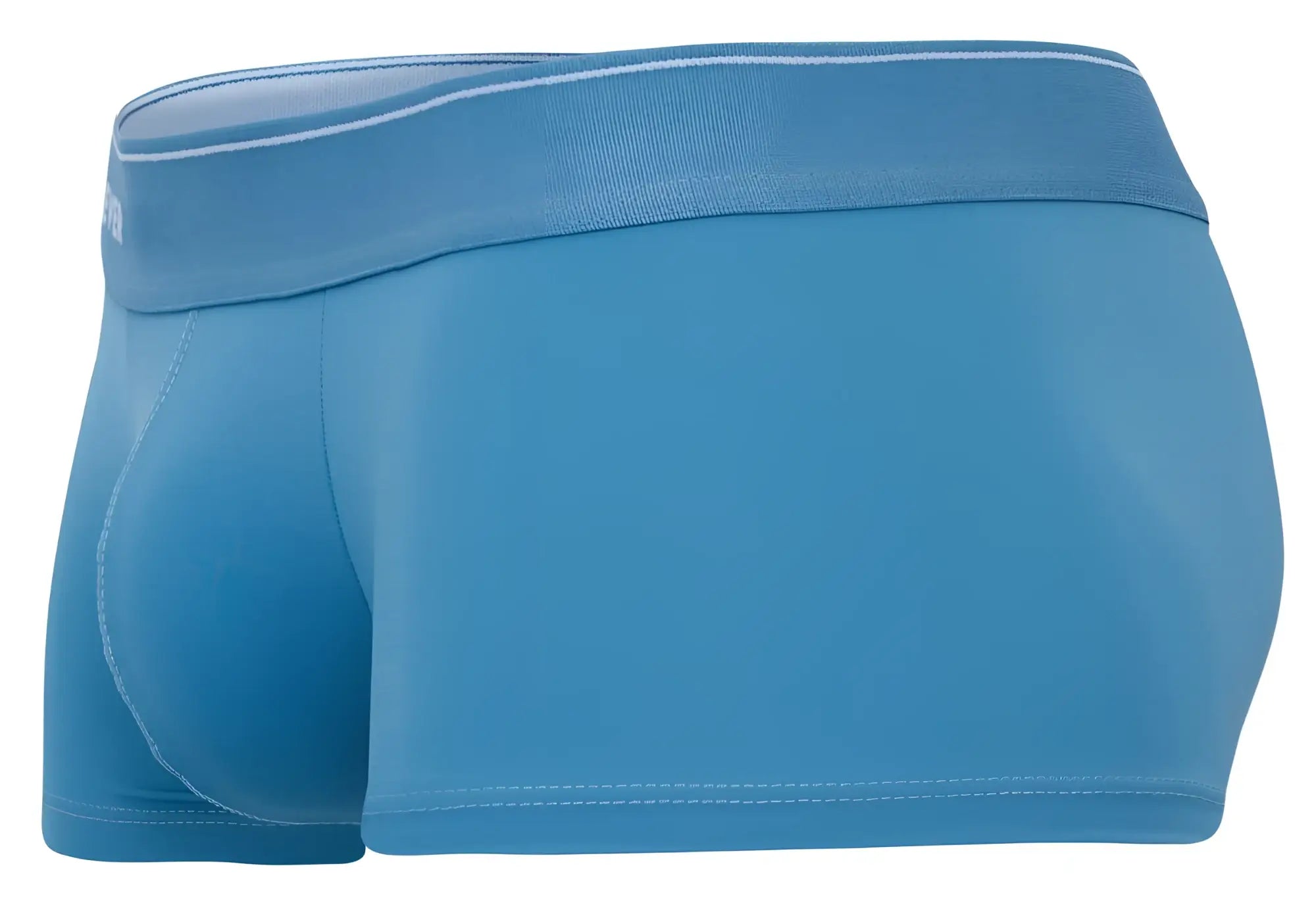 Blue clever 2042 mendoza trunks men’s briefs with matching elastic waistband and subtle white edge stitching