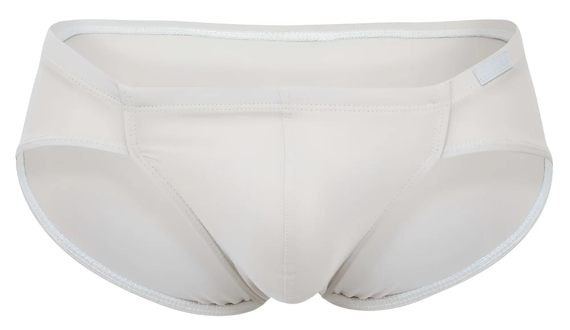Cream-colored beige clever 2043 Mendoza briefs with seamless smooth fabric and subtle stitching details