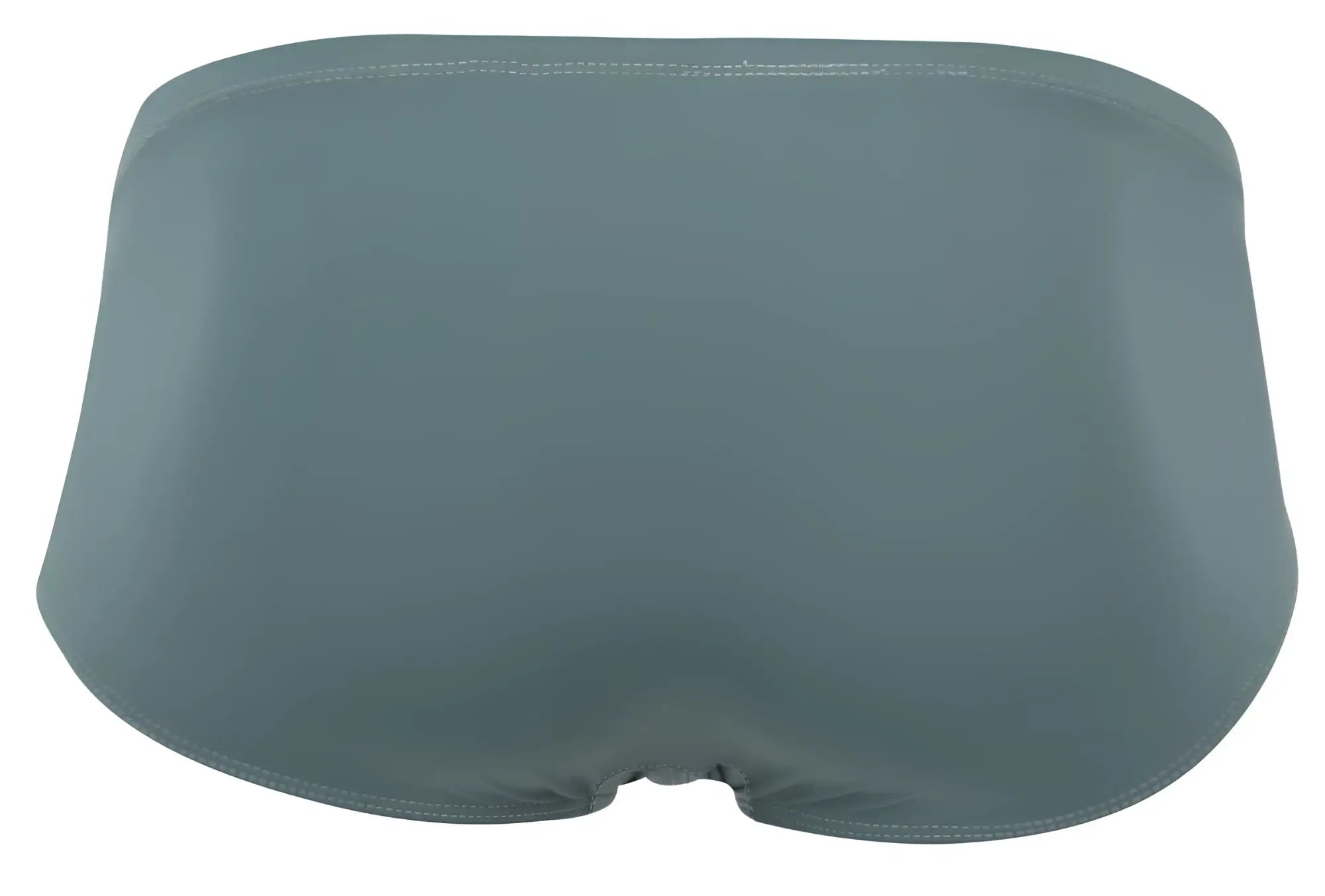 A sleek clever 2043 mendoza brief in green with smooth fabric and clean stitching along the waistband