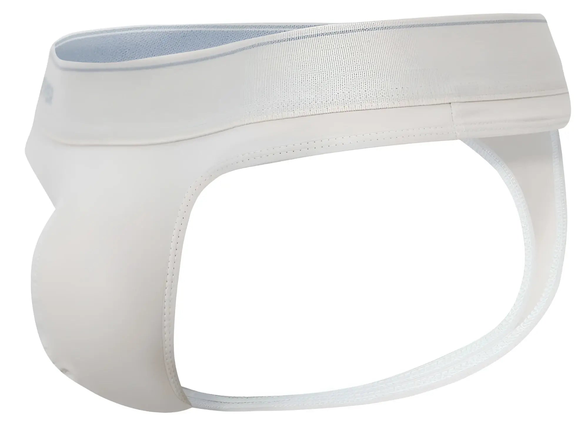 Clever 2044 mendoza thongs beige seamless white cotton briefs with light gray interior lining