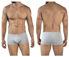 Light gray clever 2047 cordoba trunks with subtle elastic waistband and small brand tag at the front
