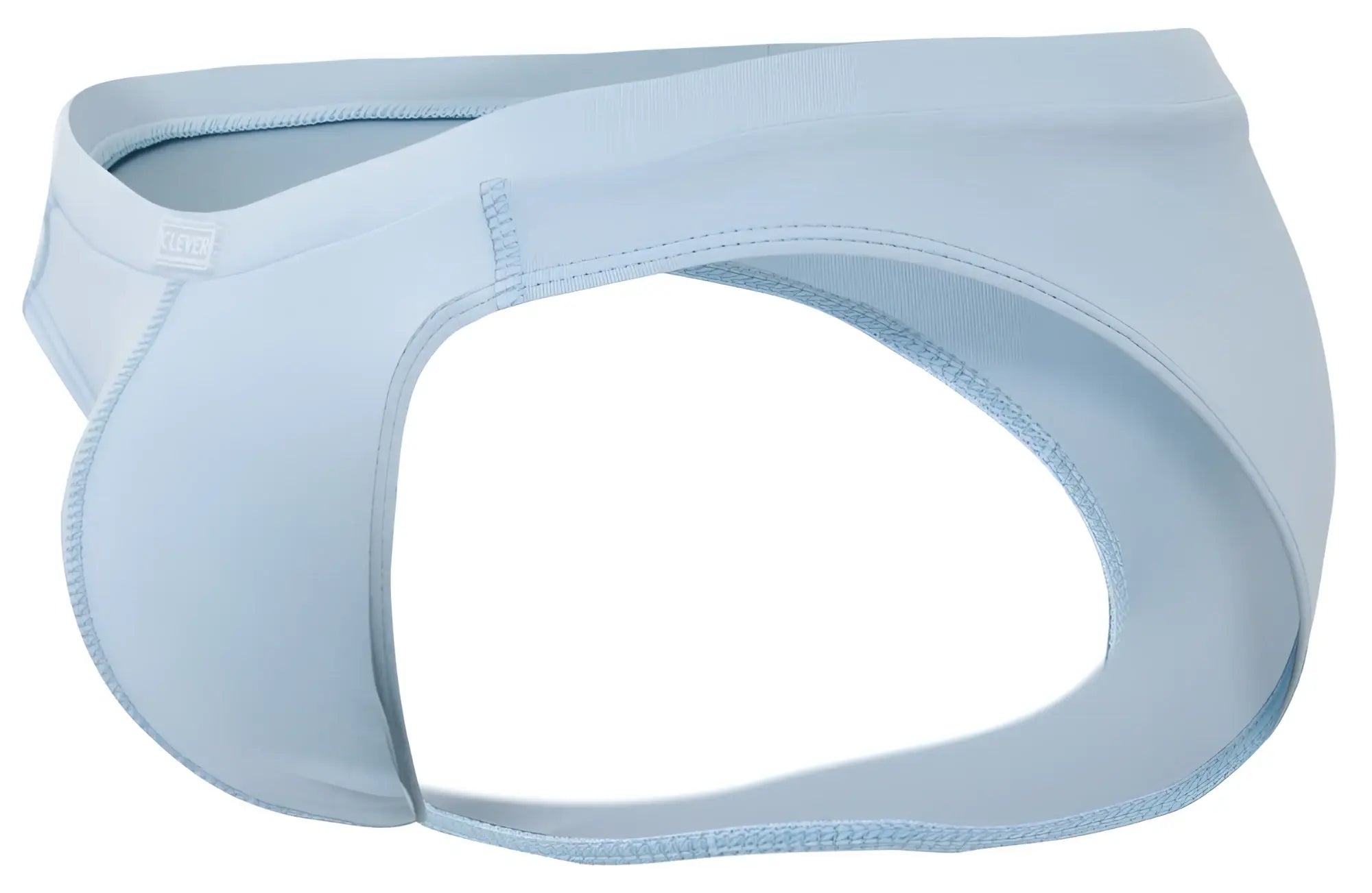 Light blue Clever 2048 Cordoba briefs with seamless smooth form fitting fabric designed for comfortable wear