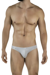Clever 2048 cordoba briefs in sand color white cotton with minimalist design and small brand tag at the waistband