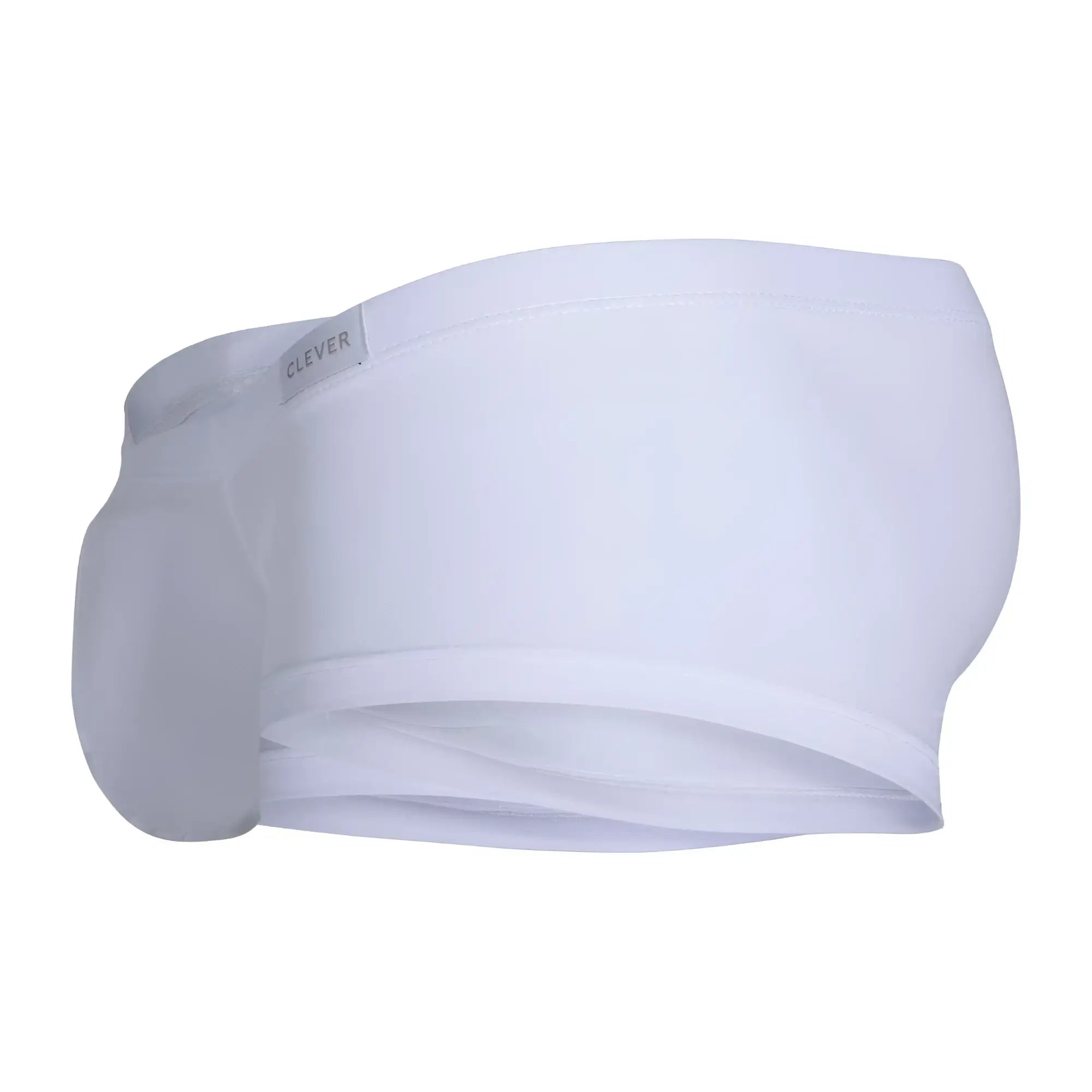 White cotton clever 229951 3pk australian latin briefs with sleek design and subtle brand tag on waistband