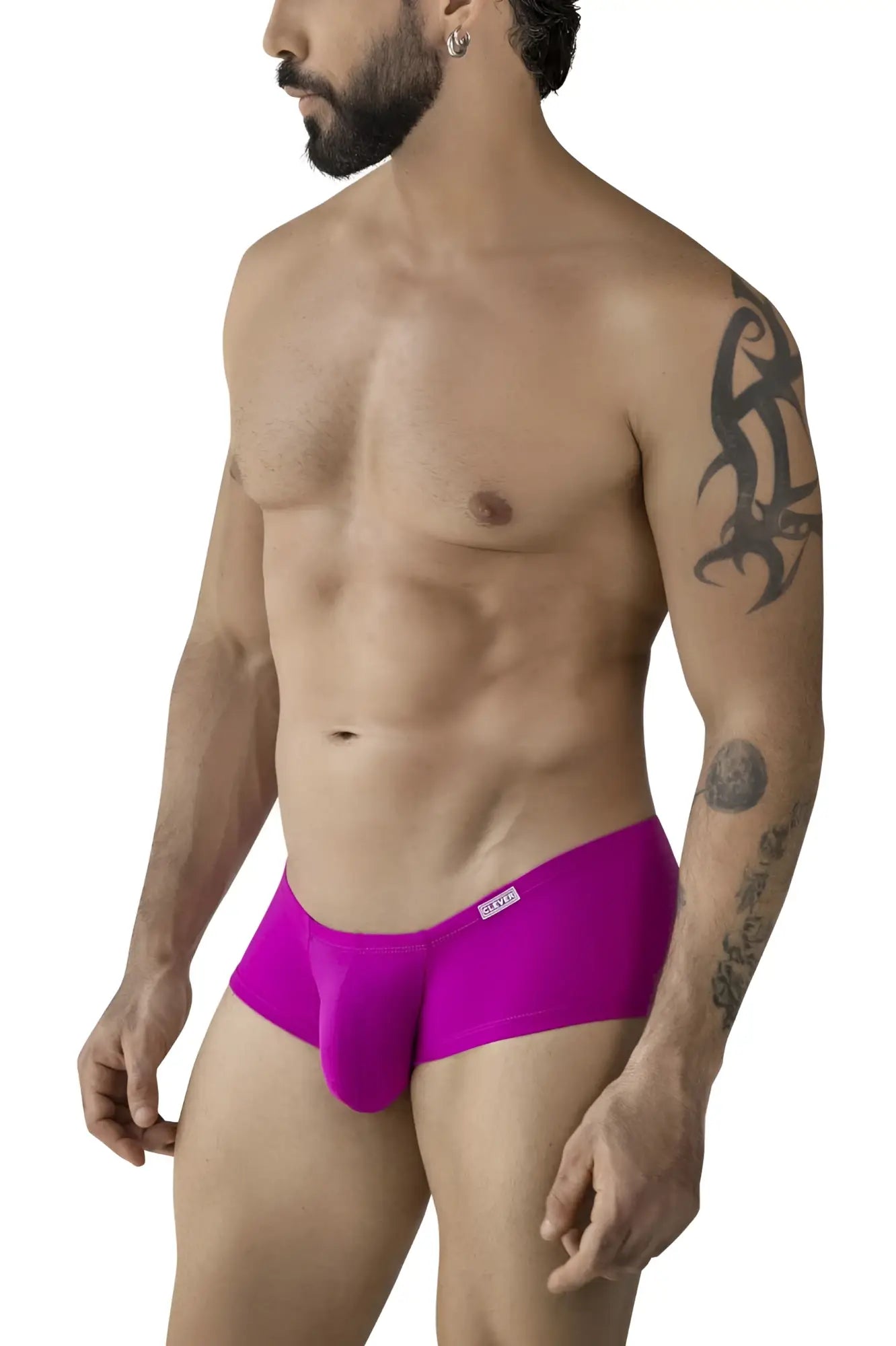 Vibrant magenta clever 229956 12pk australian latin trunks with sleek fit and subtle brand tag on waistband multicolored