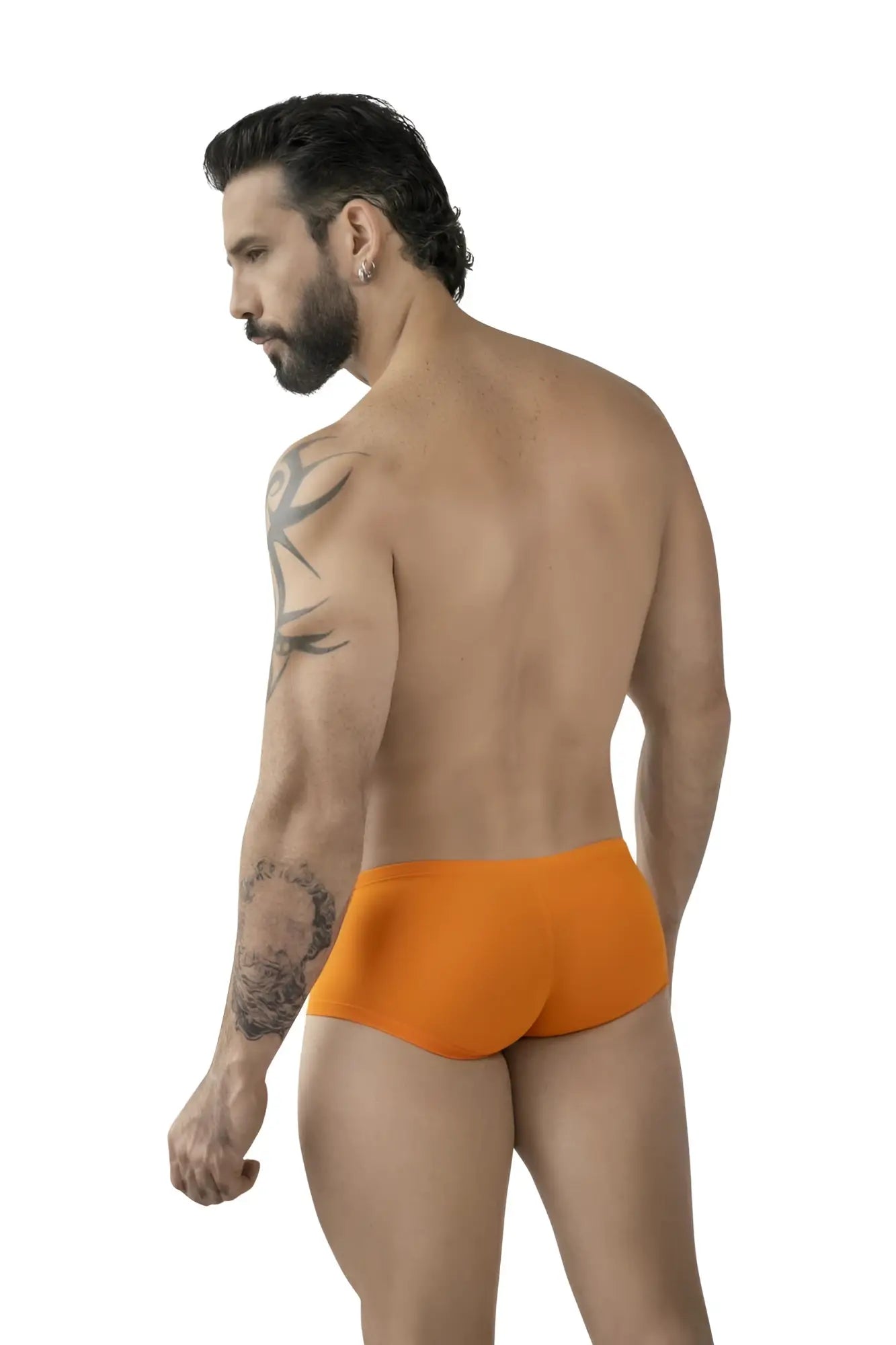 Orange briefs from clever 229959 3pk australian latin trunks in multi-colored soft fabric for everyday comfort