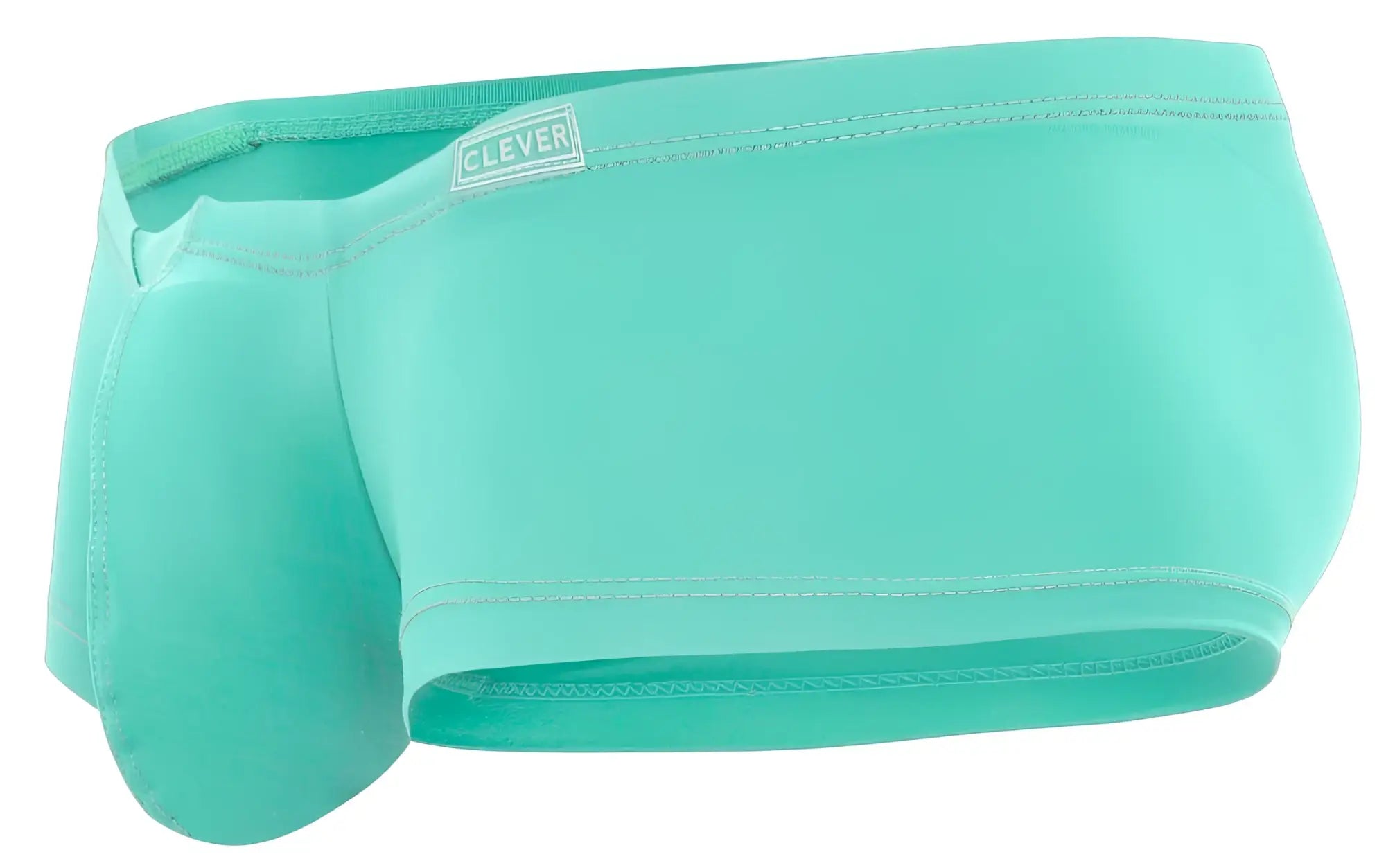 Clever 229961 3pk australian latin trunks turquoise briefs with smooth stretchy fabric and subtle stitching details