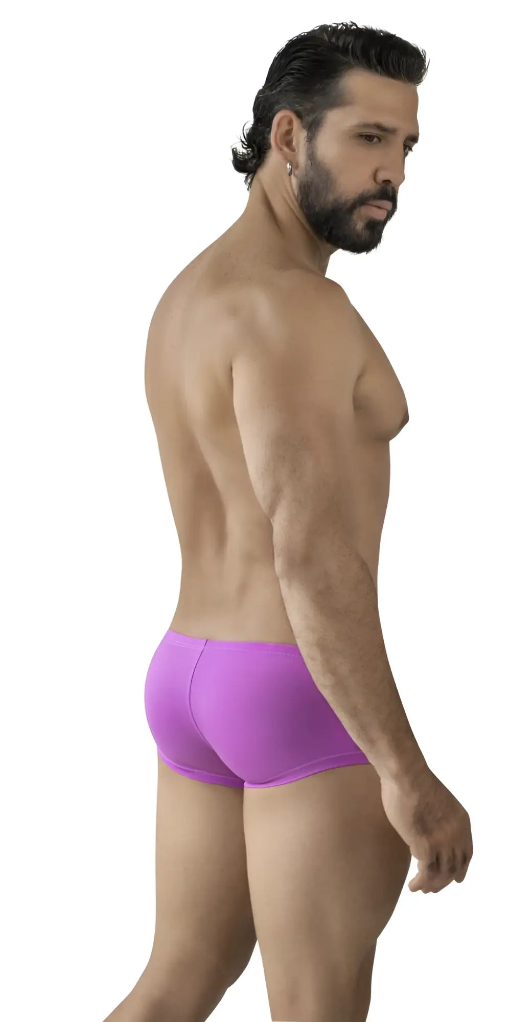 Purple briefs from clever 229961 3pk australian latin trunks with smooth form-fitting design in multi-colored set
