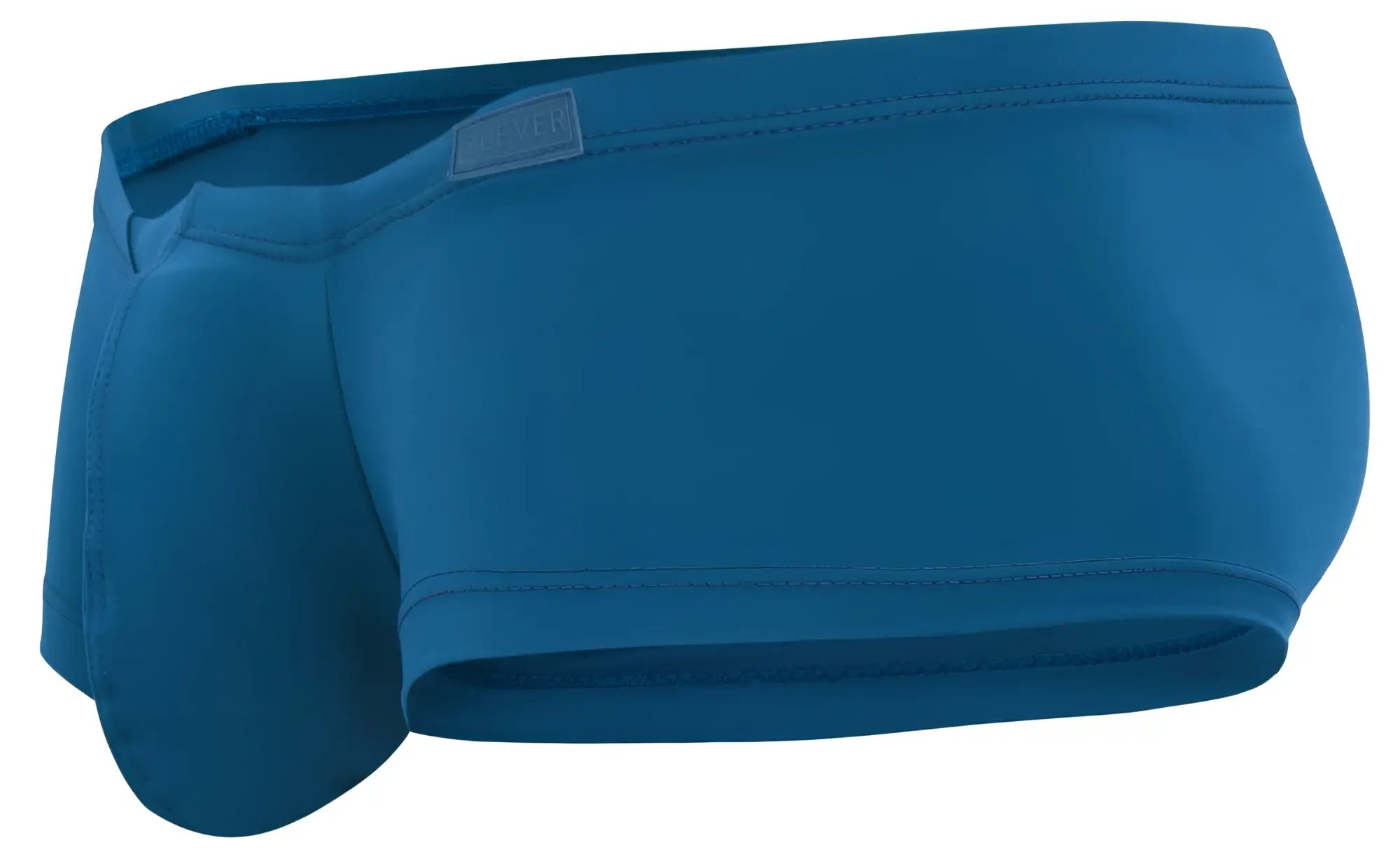 Blue clever 229962 australian latin trunks with sleek form-fitting design and subtle stitching in multi-colored fabric