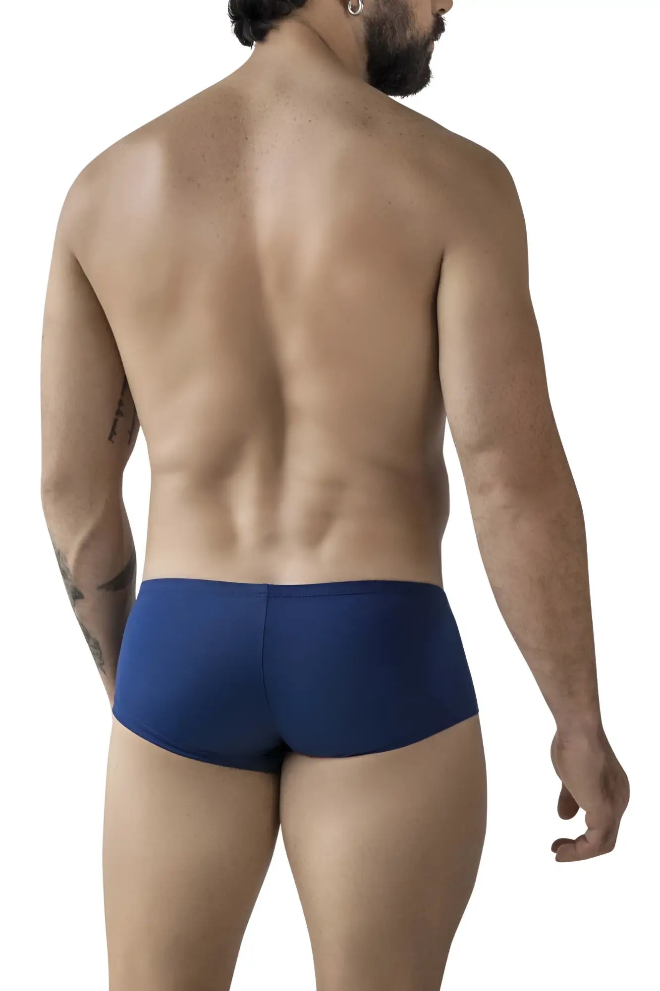 Navy blue clever 229962 briefs from australian latin trunks 3pk featuring multi-colored design and soft fabric